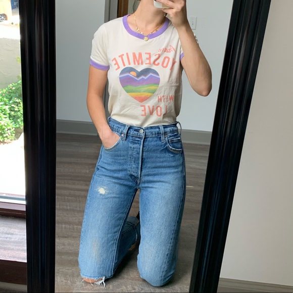 Vintage Yosemite Graphic Ringer T-Shirt - Picture 2 of 10